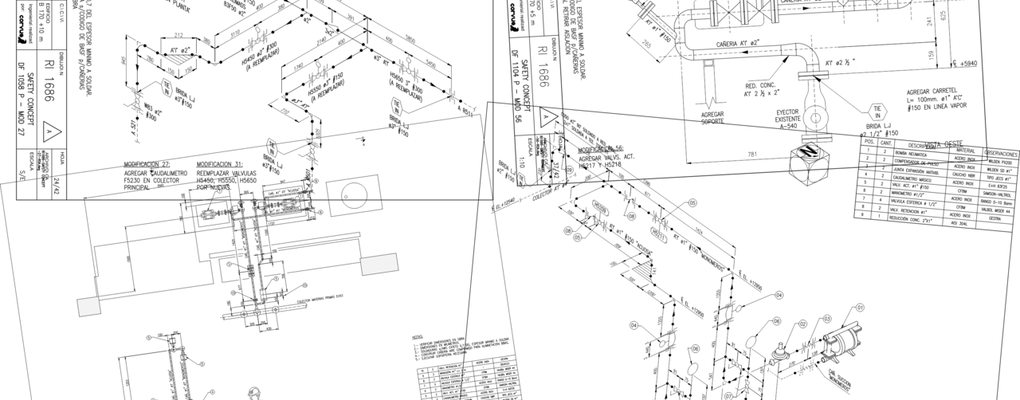 Adecuación de cañerías para Concepto de Seguridad Adecuación de cañerías para Concepto de Seguridad